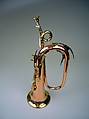 Keyed Bugle in E-flat, Clementi & Co. (British, London 1798–1828), Copper, brass, British